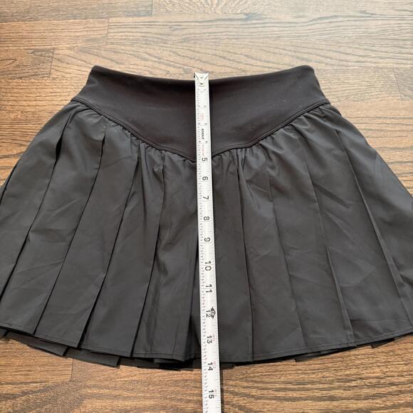 NWOT Free People x FP Movement Swing of Things Black Athletic Skort - Picture 7 of 8